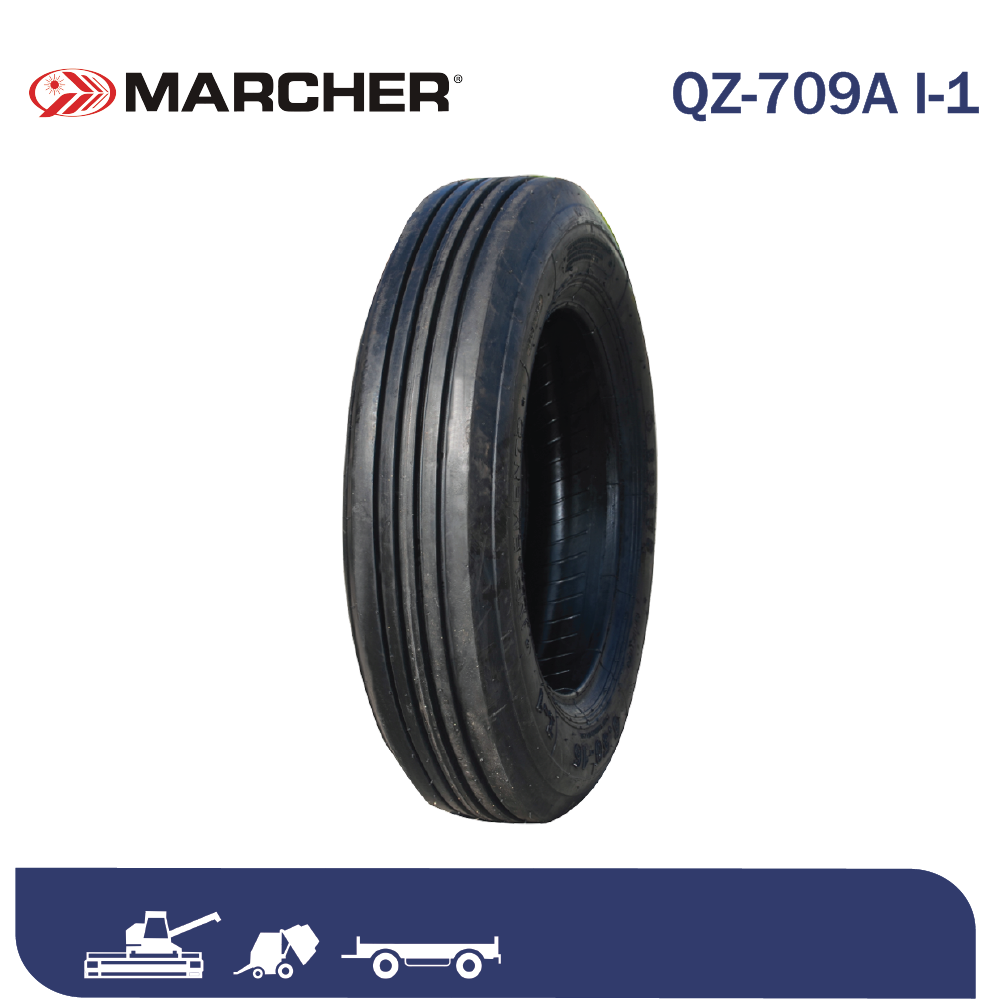 6.50-16 Marcher 8pr TT I-1 QZ-709A made in China Kmetijske pnevmatike